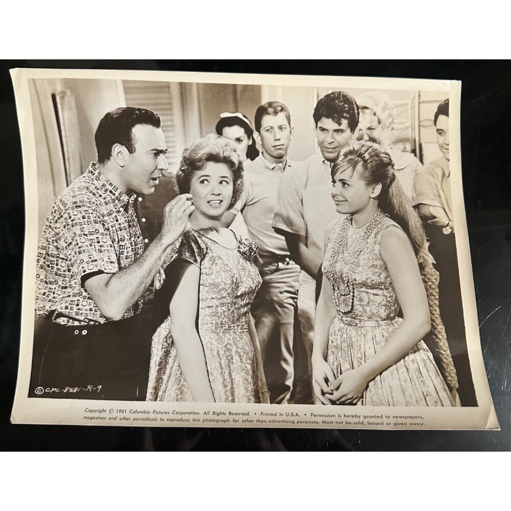 Vintage Gidget Goes Hawaiian 1961 Movie Still Deborah Walley Michael Callan Pegg